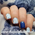 ABC Challenge: B is for Blue Roses - stamping with textured polish