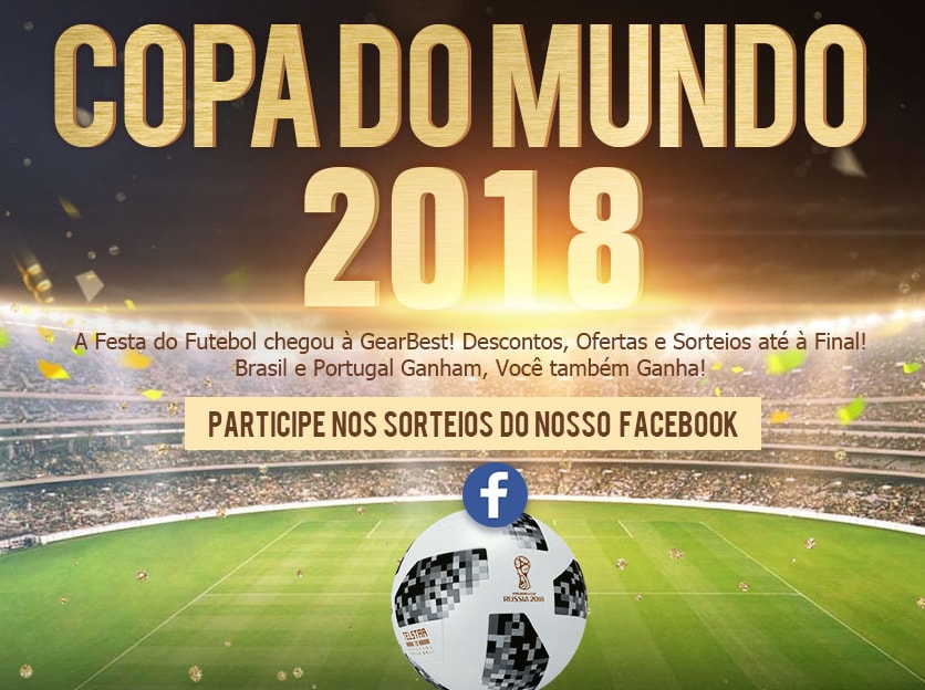 A festa do Futebol chegou à GearBest! A festa do Futebol chegou à GearBest!