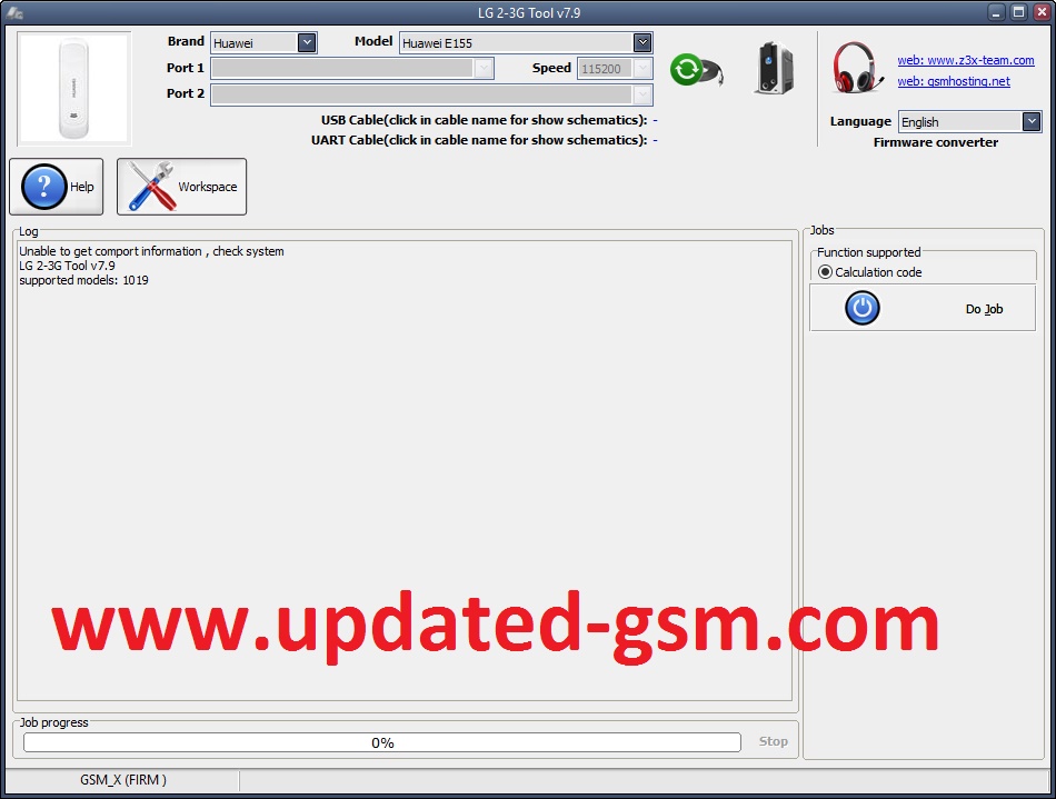 use z3x lg tool