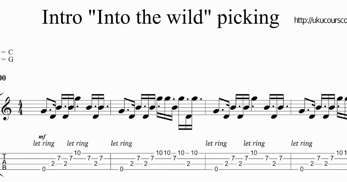 UkuCoursCool TAB' n' VID' N°20 " Rise" de Eddie Vedder Into The Wild