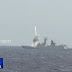 Chinese Type 054A Frigate test Fires HQ-16 Surface To Air Missile