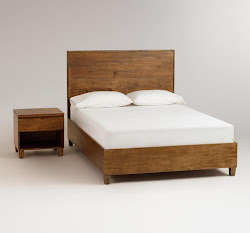 bed rustic platform frame frames wooden simple reilly wood bedroom collection table bedding designs sales designing market homey feeling worldmarket