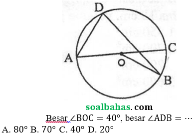 soal matematika un smp 2017