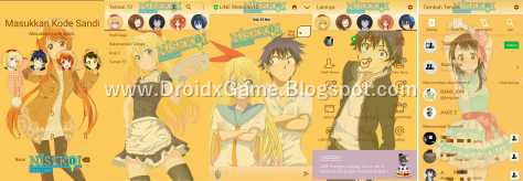 Download Tema Line Anime Nisekoi Download Tema Line Anime Nisekoi