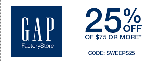 gap outlet coupons