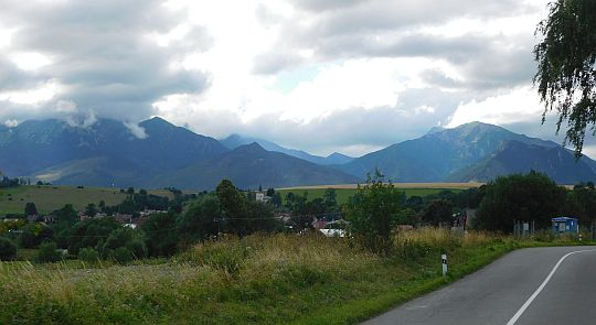 W drodze do domu. Przed nami Tatry. W drodze do domu. Przed nami Tatry.
