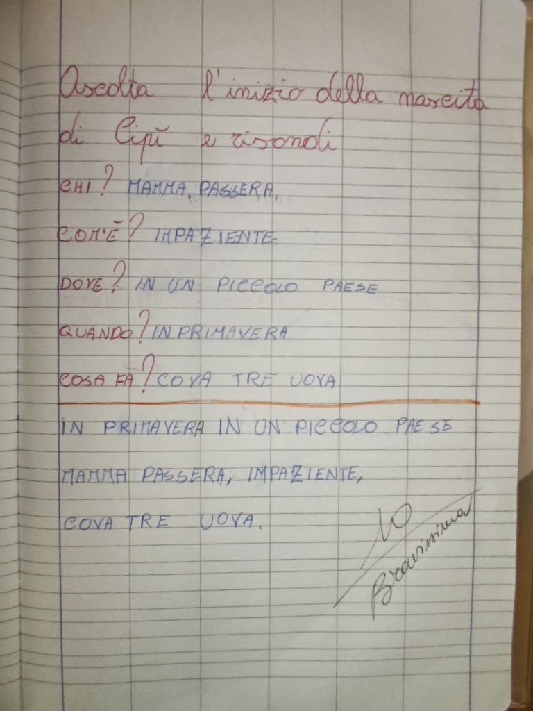 La Storia Di Cipì In Sequenze
