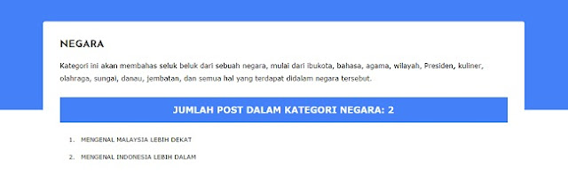 Cara Membuat Daftar Isi Blog Satu Label Di Halaman Statis Cara Membuat Daftar Isi Blog Satu Label Di Halaman Statis