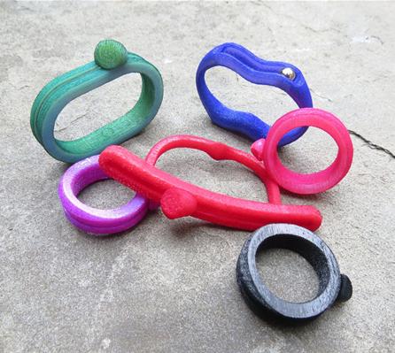 fidget coil ring