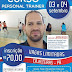 Cruso Personal Trainer será realizado em Cajazeiras nos dias 03 e 04 de Setembro: Confira!
