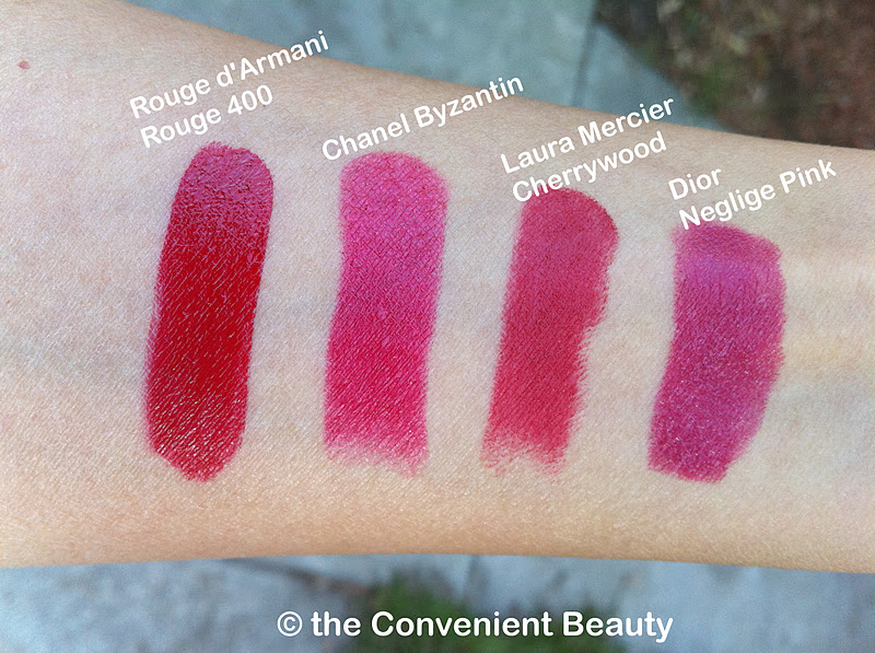 Swatches: Chanel Byzance de Chanel – Rouge Allure Lipstick in Rouge  Byzantin – Nutsaboutmakeup