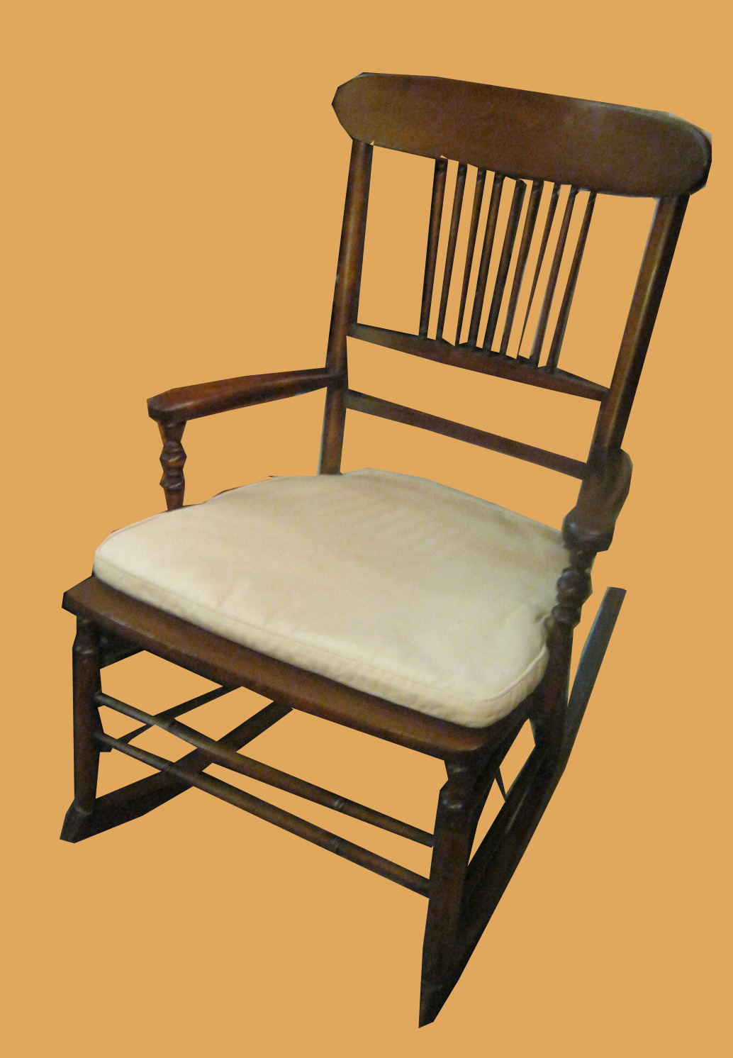 Uhuru Furniture & Collectibles: Vintage Rocking Chair- SOLD
