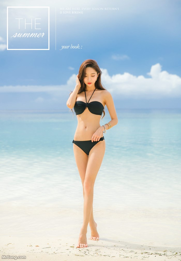 Beautiful Park Soo Yeon in the beach fashion picture in November 2017 (222 photos) photo 2-17