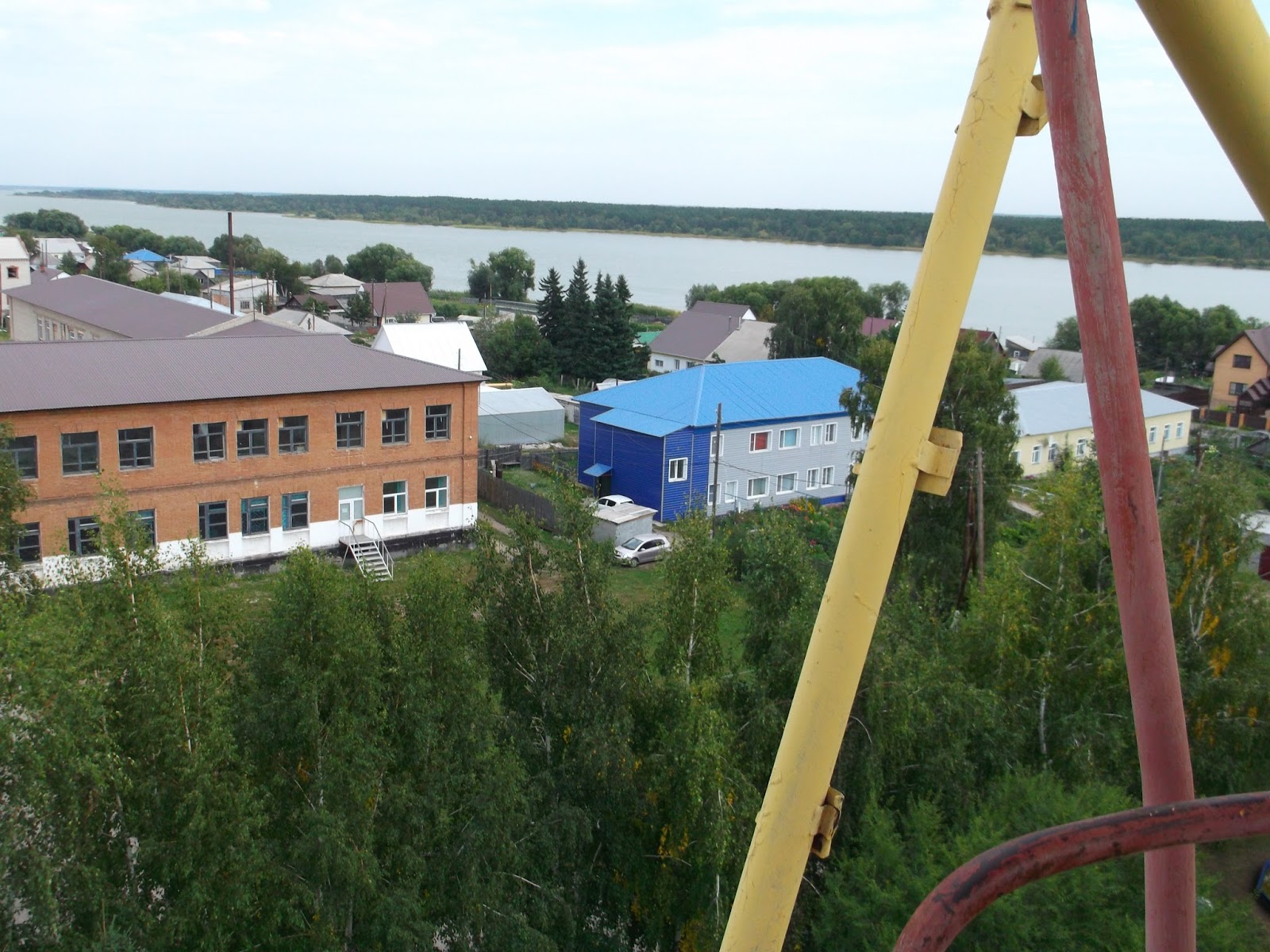 Мамонтово с высоты