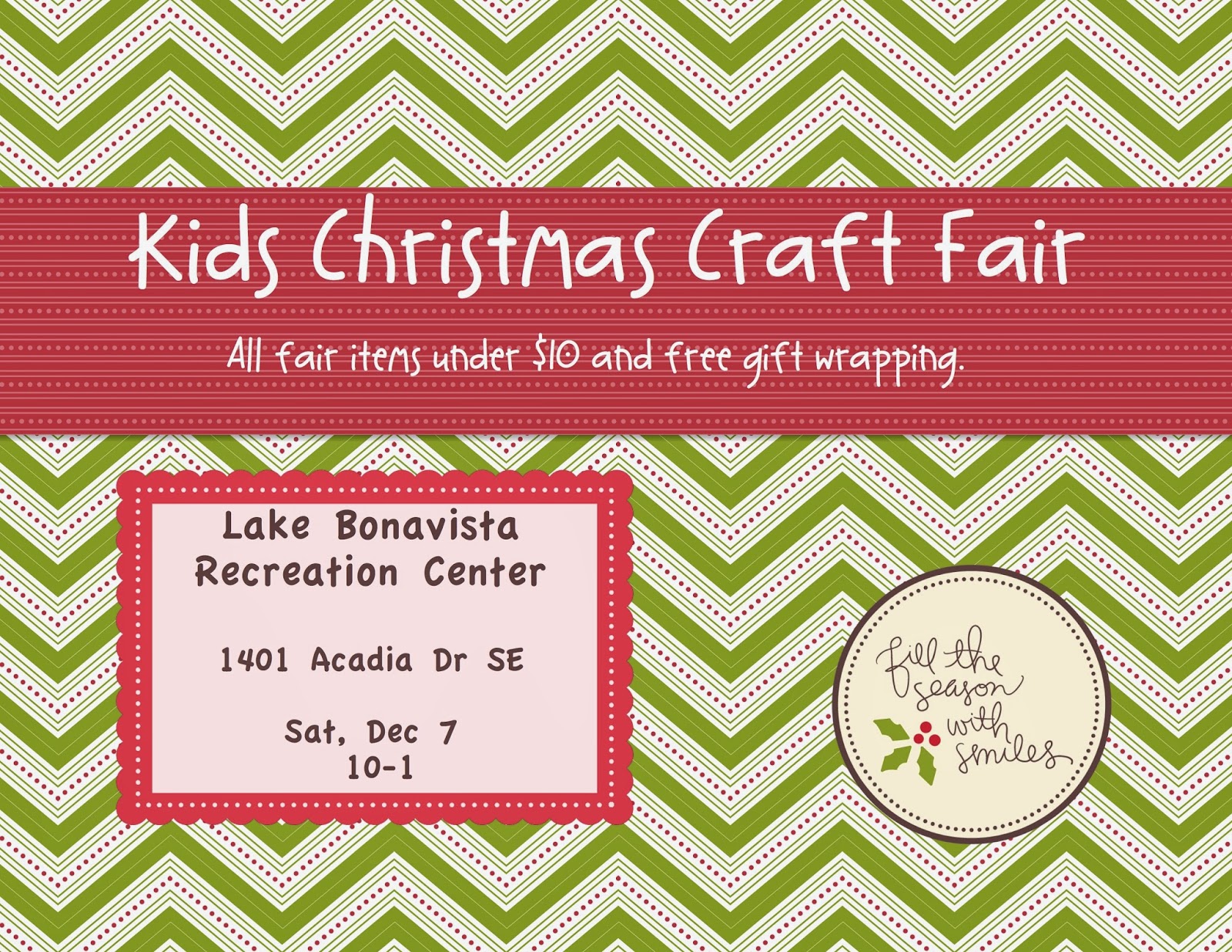 So you think you can stamp Kids Christmas Craft Fair