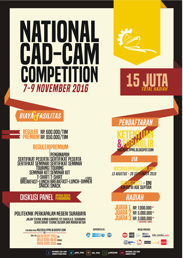 National CAD-CAM Competition 2016 - Radar Kampus