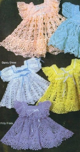 Crochet Dress Patterns for Babies  Kids - e-Patterns