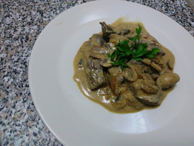 A MI ME GUSTA LA TERNERA TERNERA STROGONOFF