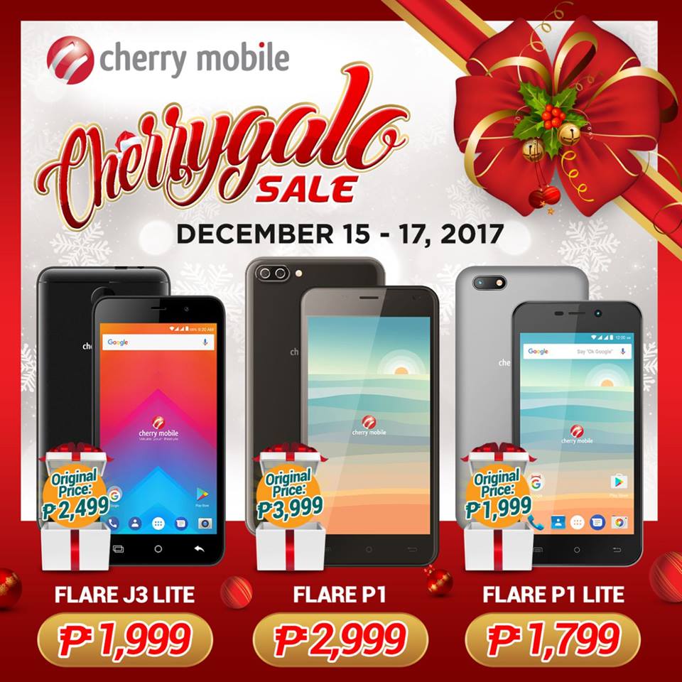 Manila Shopper Cherry Mobile Holiday SALE Dec 2017