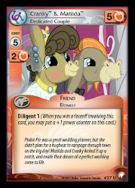My Little Pony Cranky & Matilda, Dedicated Couple Equestrian Odysseys CCG Card