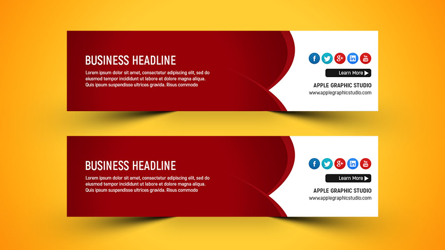 Creative Ads Web Banner Design - Photoshop Tutorial