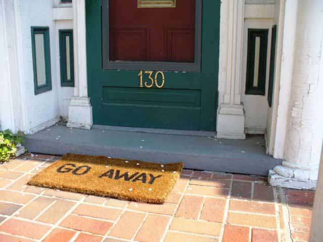 Funny Picture: Funny Doormats