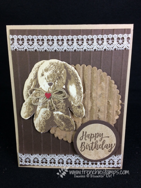 Sweet Little Something Sweet Little Something, Recycle shipping box, 3 step stamping, Stampin'Up!, Vintage Greeting Cards,