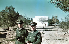 Rommel photograph color photos of World War II worldwartwo.filminspector.com