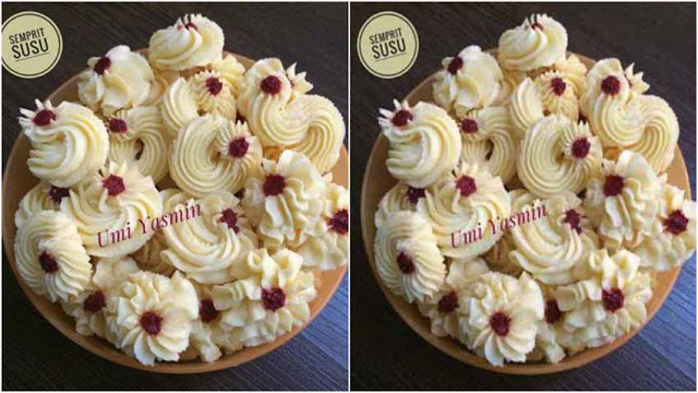 Resep Membuat Kue Semprit Susu Enak, Renyah.No Terigu dan Resep Membuat Kue Semprit Susu Enak, Renyah.No Terigu dan