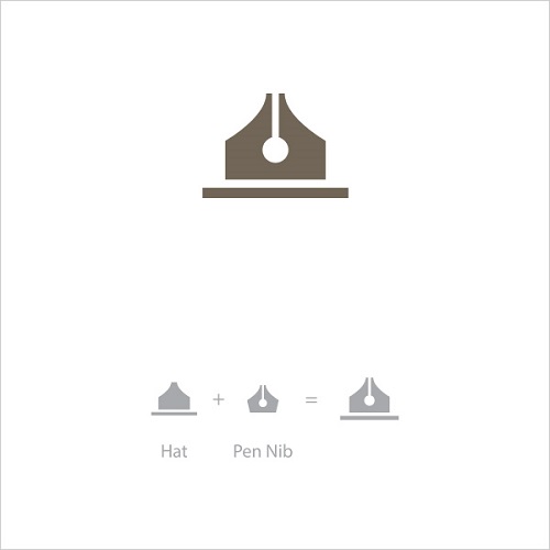 Logo Example - Hat Pen