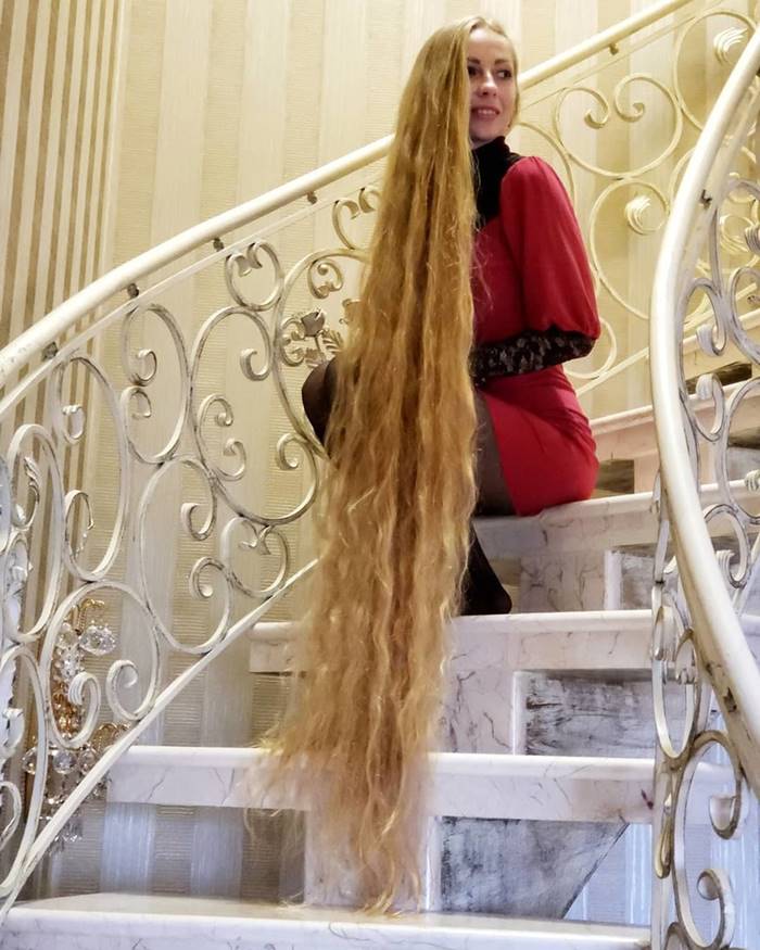 Alena Kravchenko and her Beautiful Hair