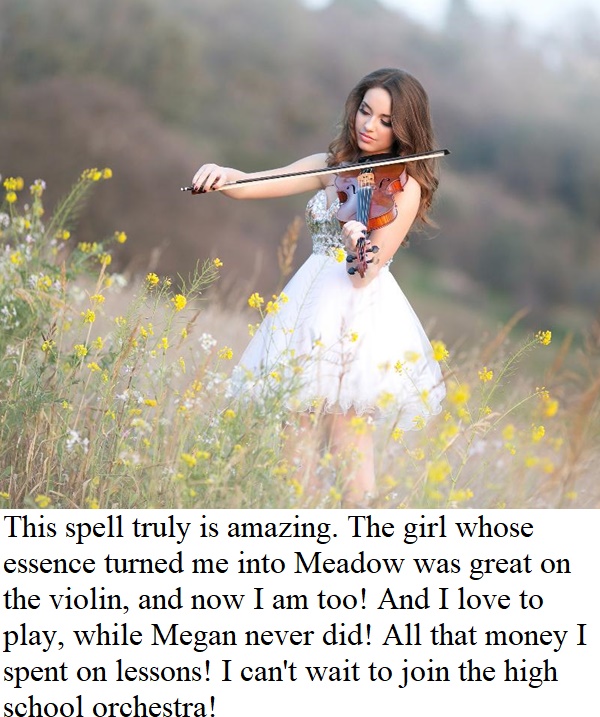 Magical Feminization Senioritis Spell Meadow