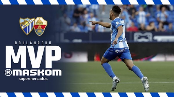 Boulahroud, el MVP del Málaga - Elche