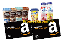 Con Nesquik, Sveltesse e Nescafè vinci 126 buoni Amazon da 50 euro Logo Con Nesquik, Sveltesse e Nescafè vinci 126 buoni Amazon da 50 euro