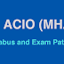 IB ACIO Syllabus and Exam Pattern 2017 (MHA)