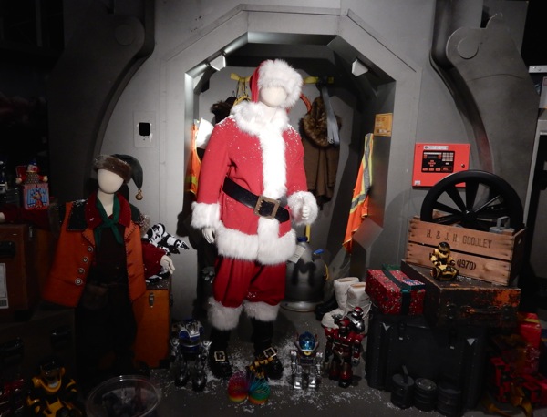 Doctor Who Last Christmas Santa costumes and props