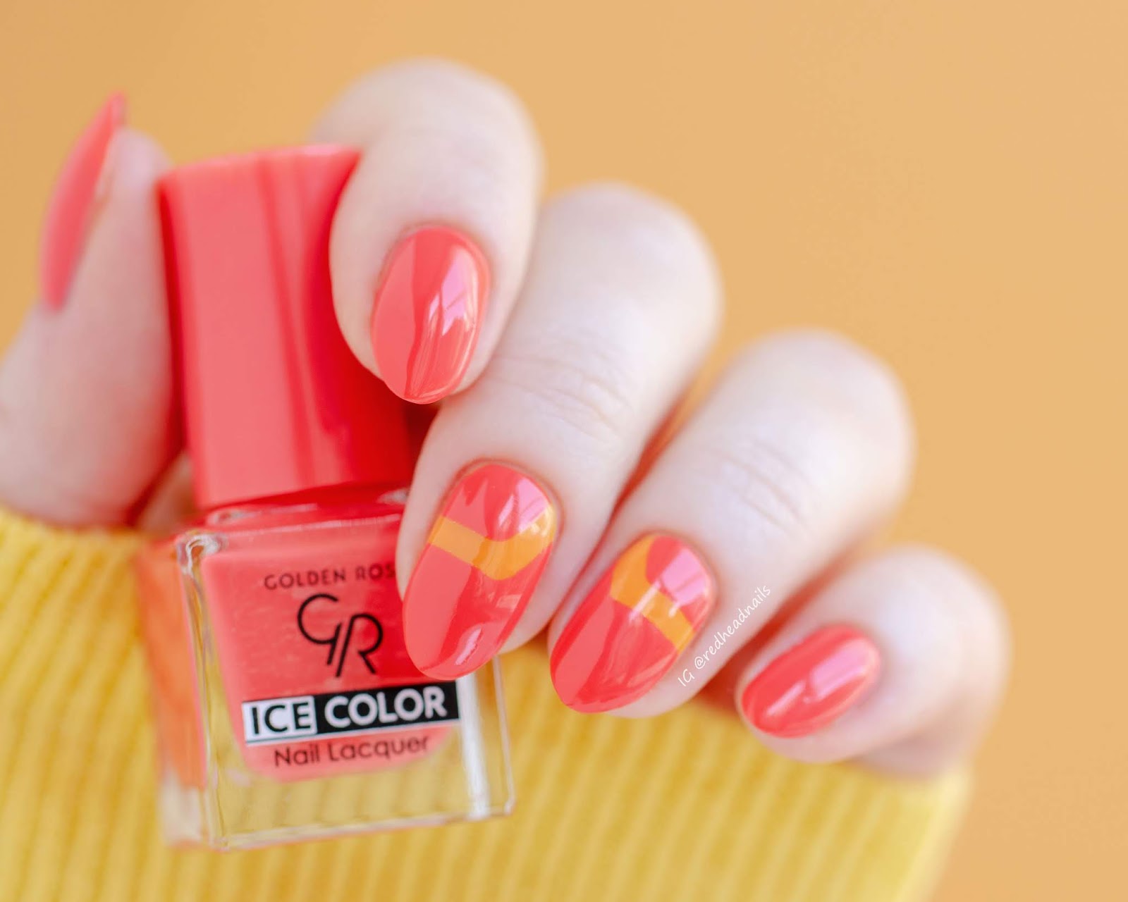 Golden Rose Ice Color 111 swatch