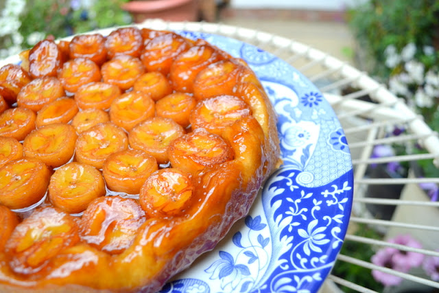 Caramelised Banana Tarte Tatin With Sea Salt
