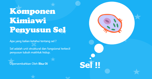 Komponen Kimiawi Penyusun Sel Terlengkap