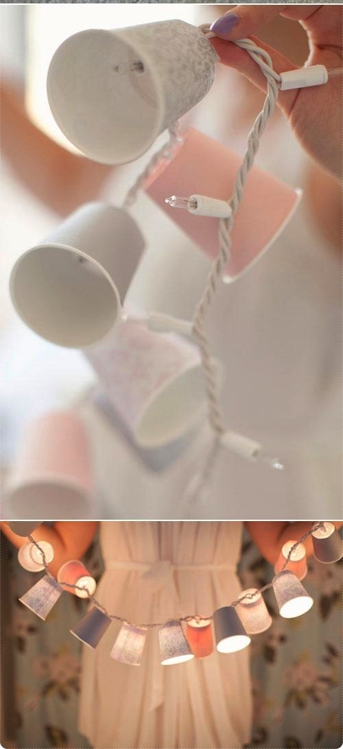 Diary of a Crafty Girl: Paper Cup Lights
