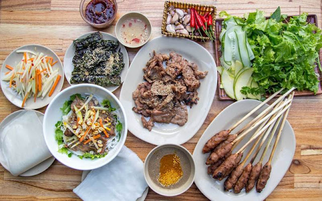 Địa chỉ quán bún thịt nướng ngon ở Đà Nẵng Dia chi quan an bun thit nuong ngon nhat da nang