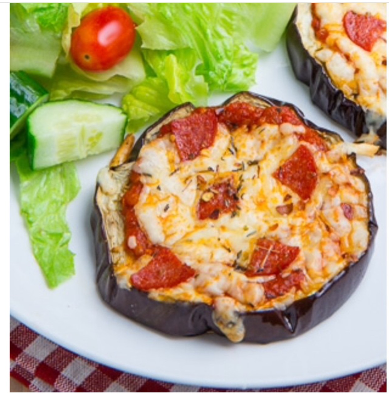Low Carb Diaries Eggplant Pizzas