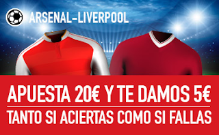 sportium promocion Arsenal vs Liverpool 22 diciembre sportium promocion Arsenal vs Liverpool 22 diciembre