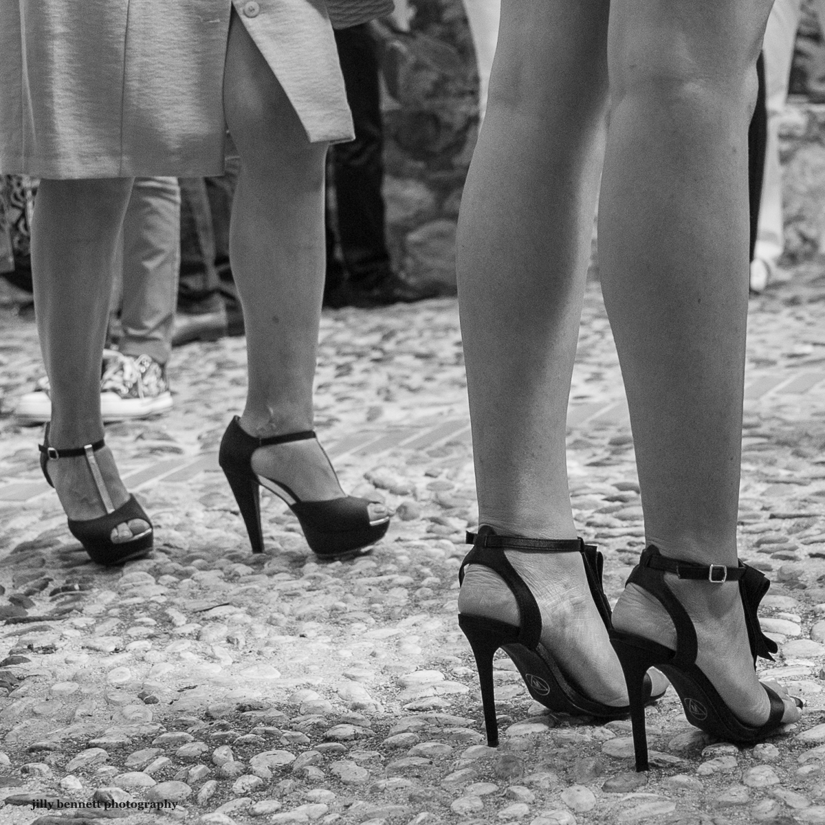 Menton Daily Photo: High heels and cobblestones