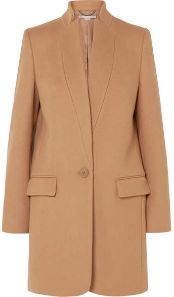 Stella McCartney - Bryce Melton Wool-blend Coat – Camel