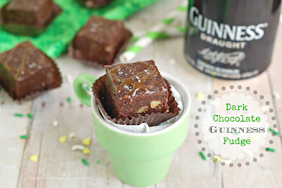 #darkchocolate #guinness #fudge #stpatricksday