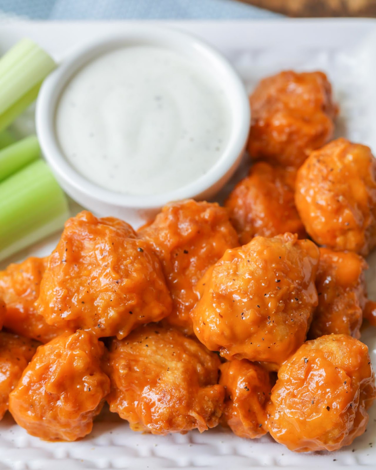 BONELESS BUFFALO WINGS VARIOUS RECIPES MOM'S