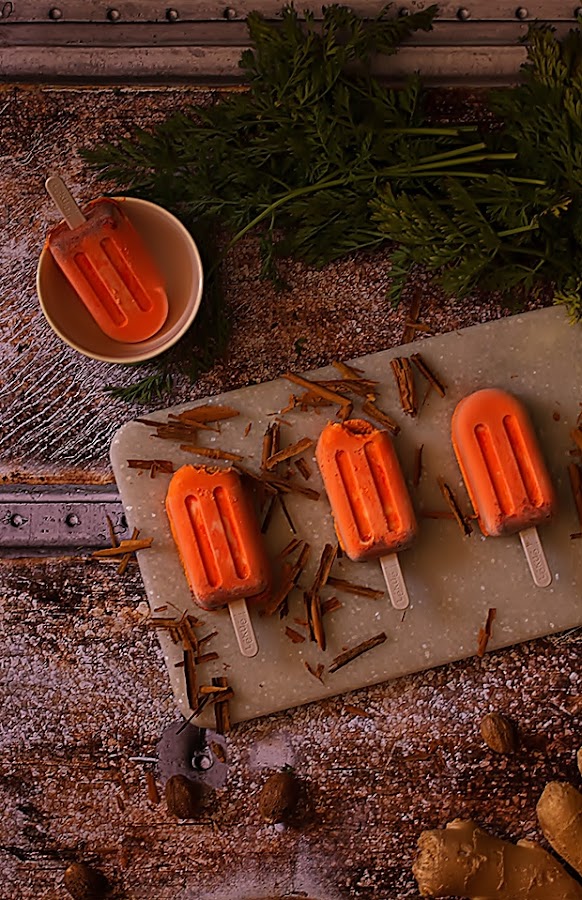 carrot cake helado