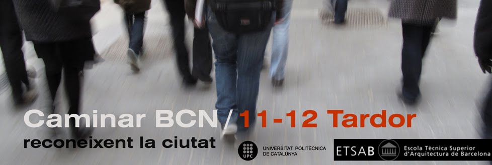 Caminar BCN 2011-12 Tardor