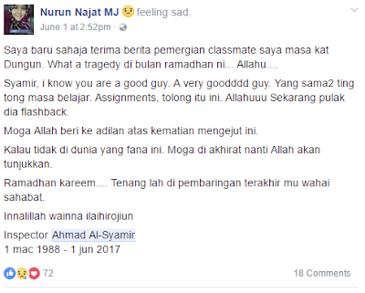 LUAHAN HATI SAHABAT INSP SYAMIR LUAHAN HATI SAHABAT INSP SYAMIR